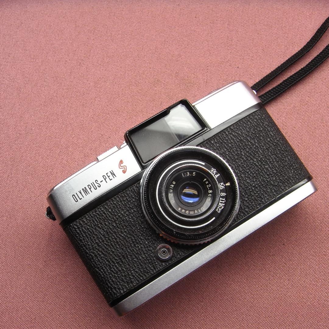 アカキエ　良品　動作確認済　OLYMPUS 　PEN 　S　 ハーフサイズ