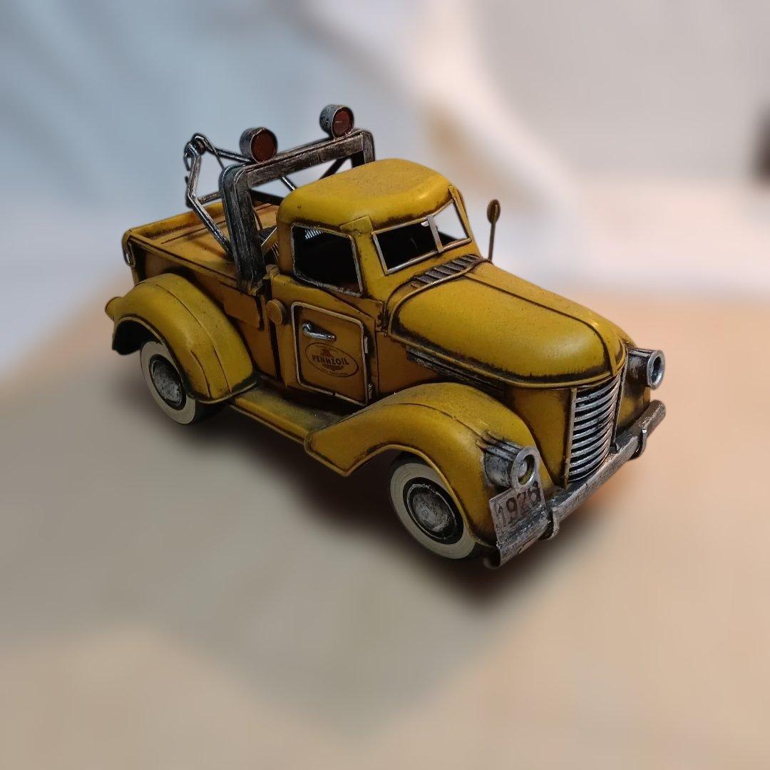 152..1926年式イエローヴィンテージトラック