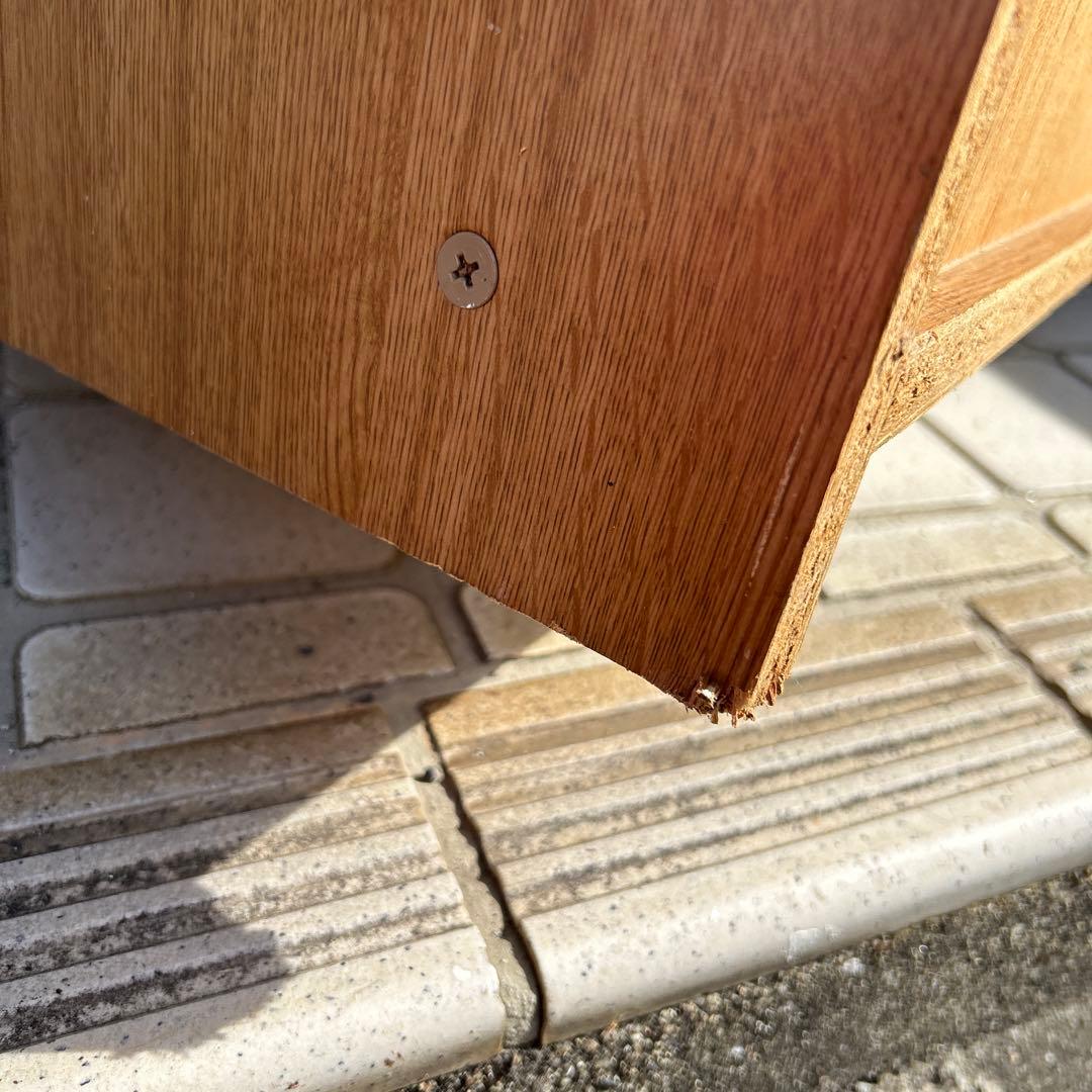 【昭和レトロ・アンティーク】食器棚　カップボード　キャビネット　飾り棚