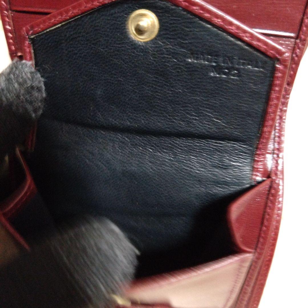 90s CELINE セリーヌ 二つ折り財布 スウェード マカダム コンパクト