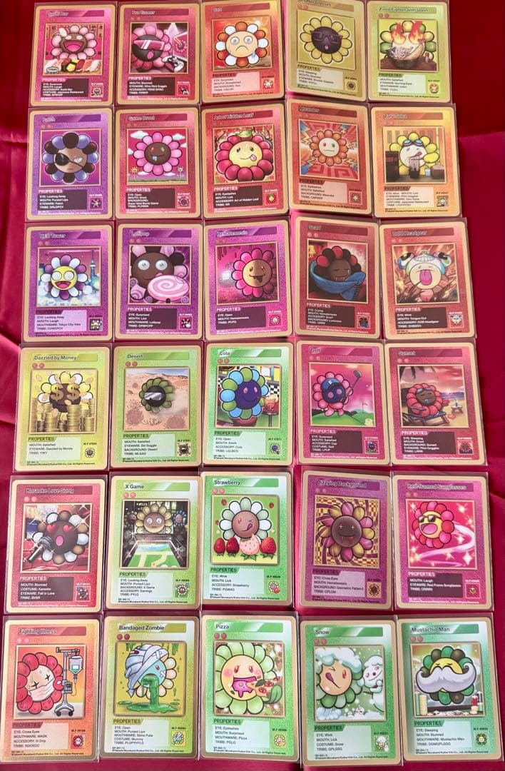 108フラワーズリバイズド　C＆R＆SR　全108種コンプセット