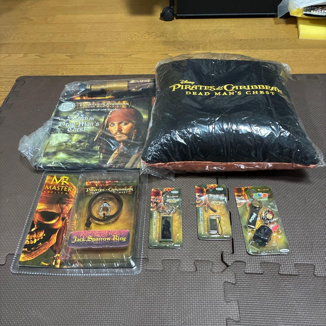 ‼️ジョニーデップ、パイレーツオブカリビアン新品未使用品のグッズセット、お買い得品