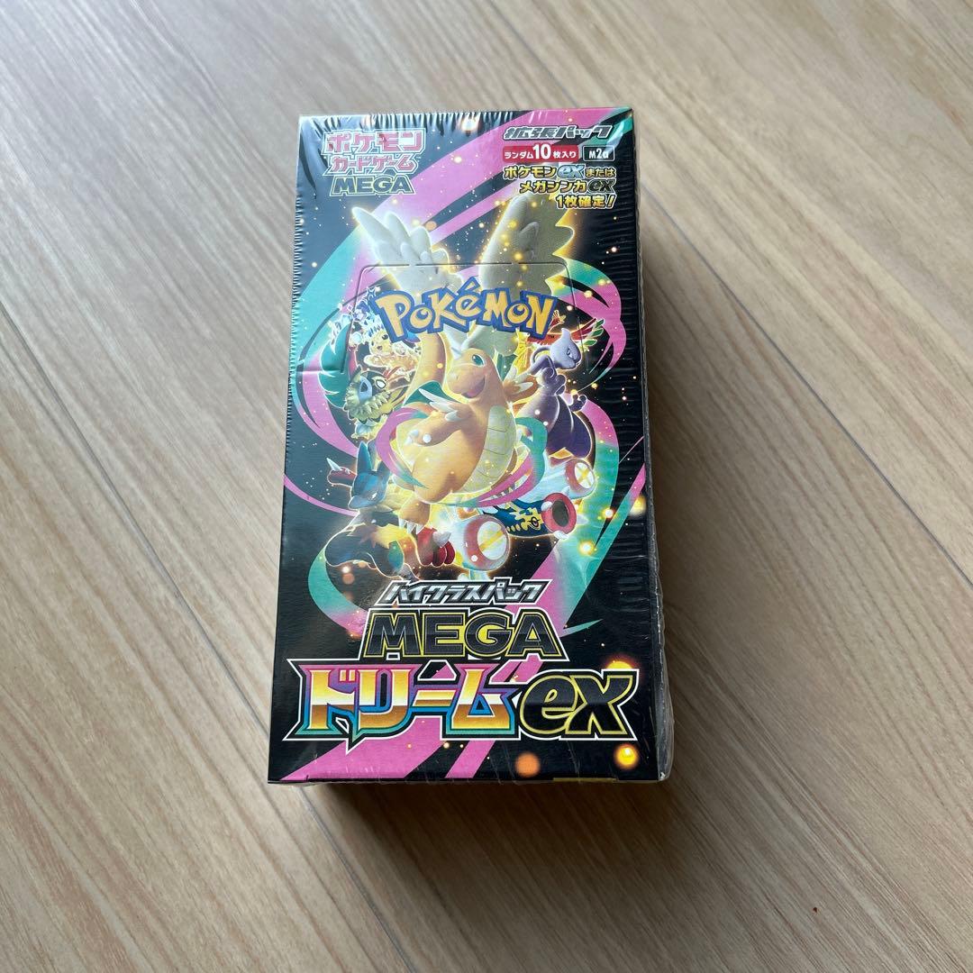 シュリンク付き　新品未開封　ポケモンカードゲーム MEGAドリームex