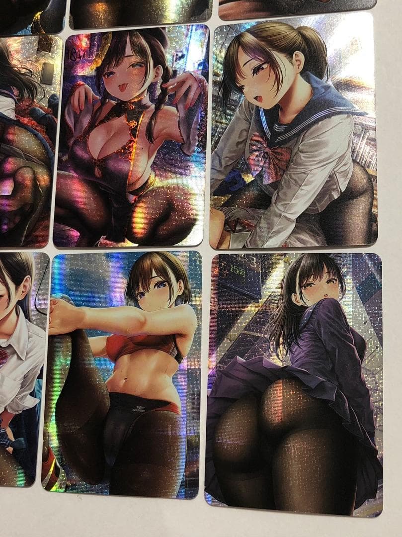 JKさん。ACG セクシーカード 9枚セット  01