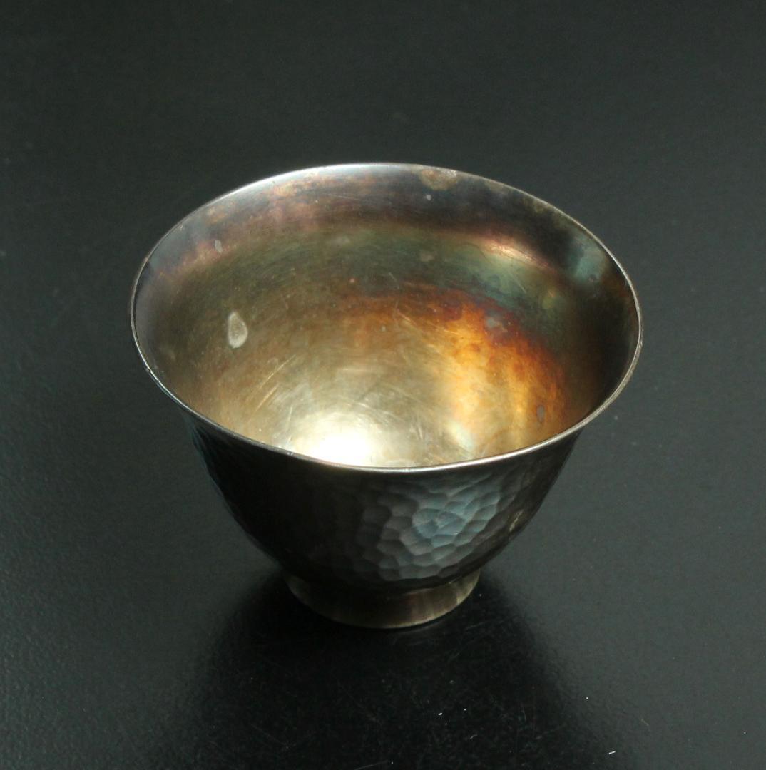 純銀　おちょこ　20.5g　燕刻印