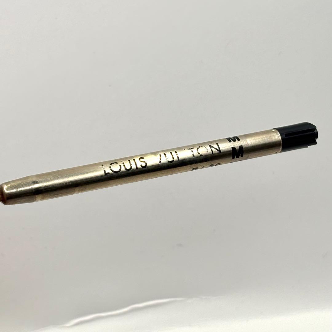 【美品】ルイヴィトン ドック ダブルラッカー ツイスト式 ブラック ボールペン