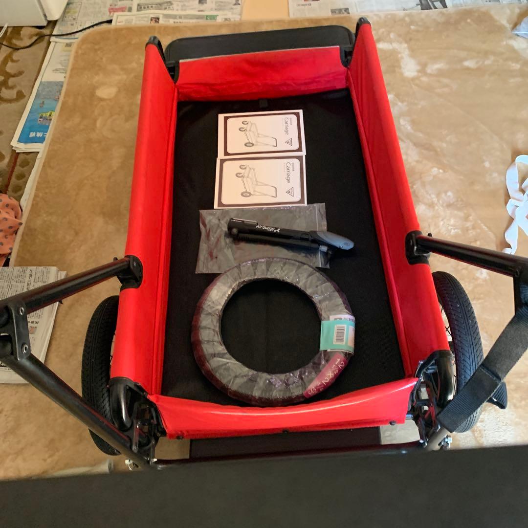 大型犬エアバギーキャリッジカートリストストラップ付き定価七万カートおしてても安定