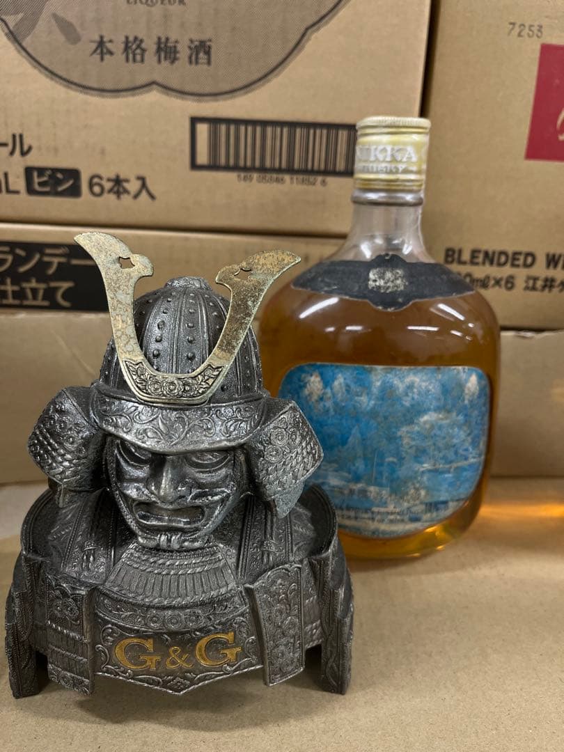 G&C 武士デザイン ニッカウイスキー 特級世界環境の日記念760ml