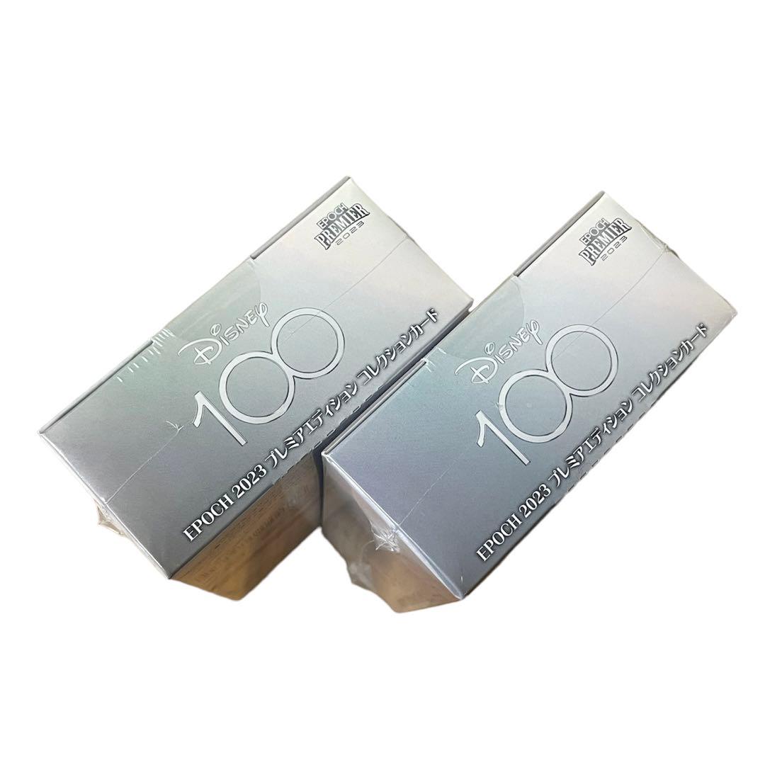 ディズニー100 エポック　新品未開封　２BOX　シュリンク付き