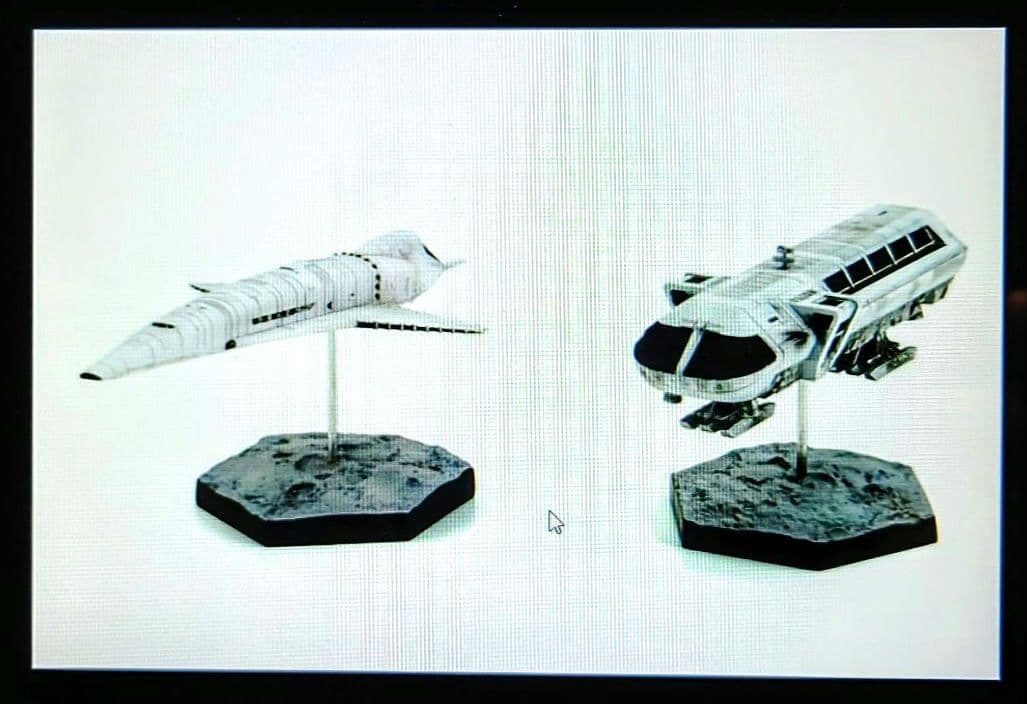 2001年宇宙の旅　オリオン号 & ムーンバス　完成品　新品　ベルファイン