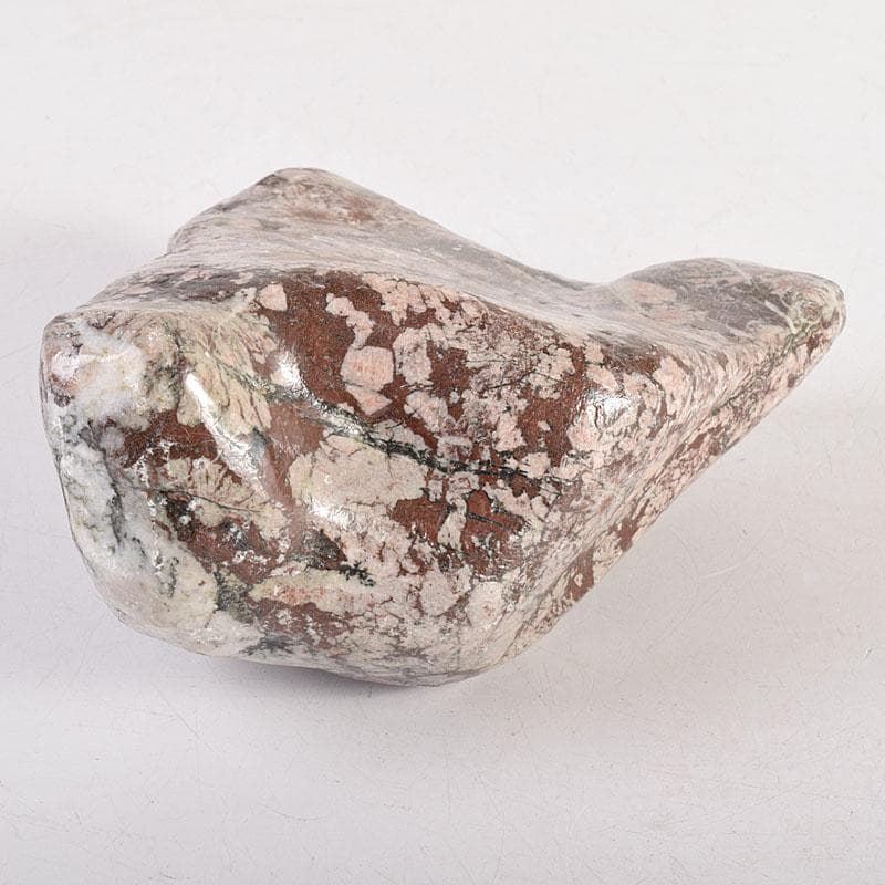 天然石　鑑賞石　菊花石　置物　重さ約1423g　V R8540