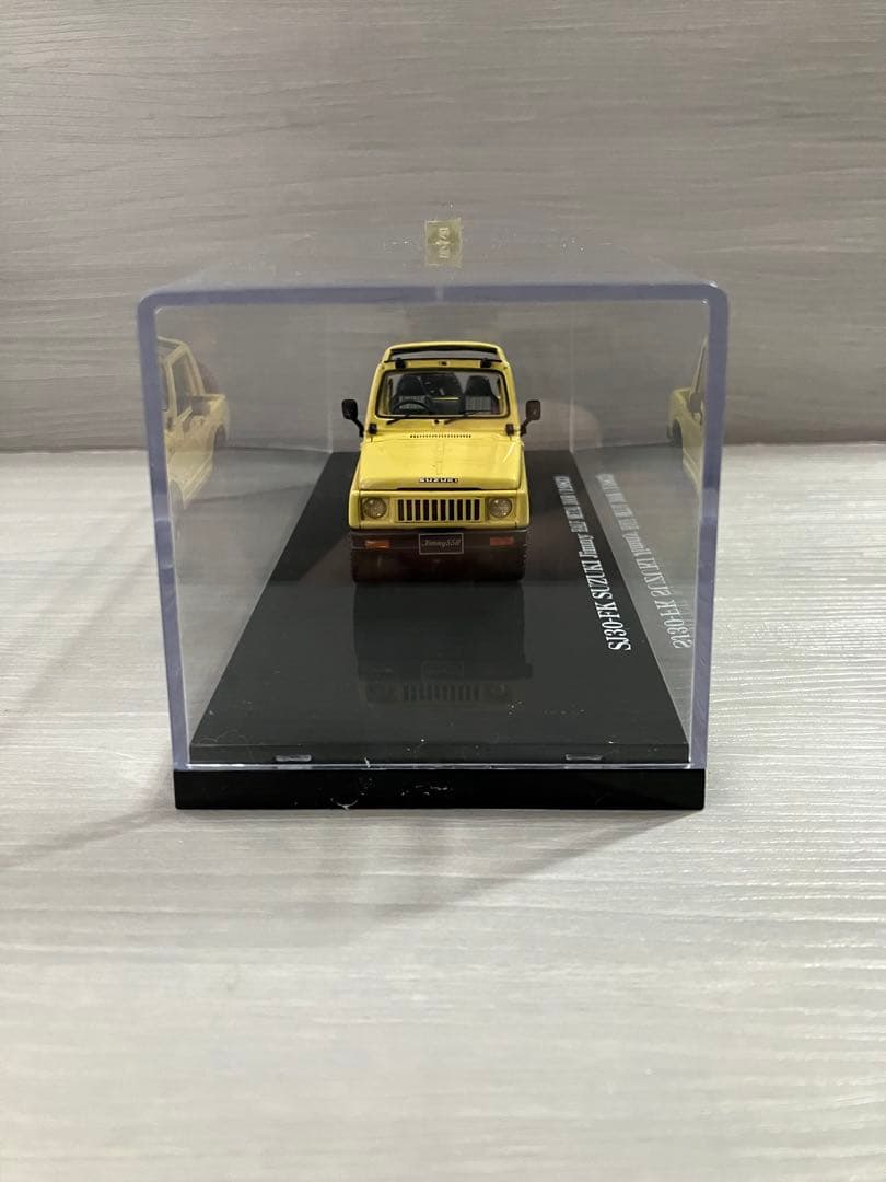 DISM 1/43 SJ30-FK ジムニーハーフ メタルドア イエロー