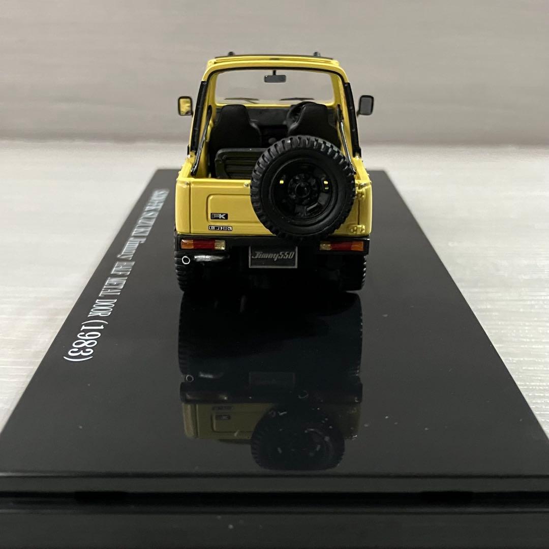 DISM 1/43 SJ30-FK ジムニーハーフ メタルドア イエロー
