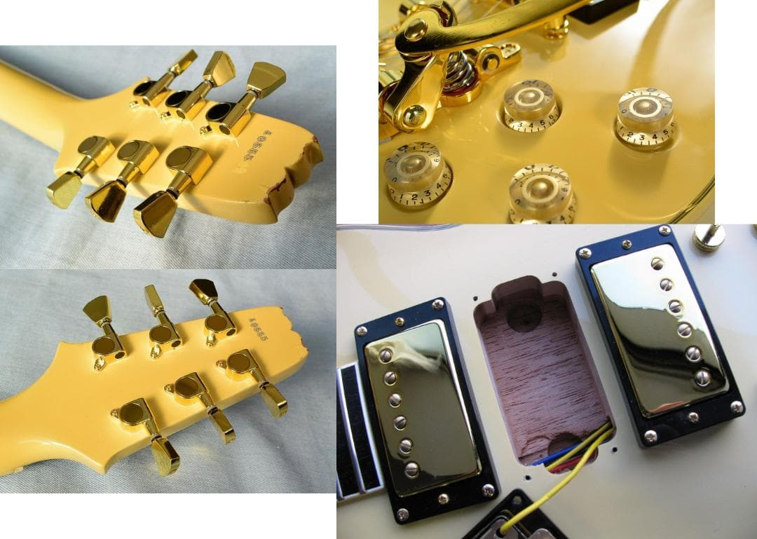 ギター Aria Pro II PE-DLX Mod. 3PU Bigsby 80's