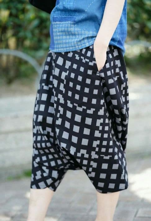 【✨新品タグ付き✨】SOU SOU ソウソウ◎綿麻混 大文字山／竹矢来 ズボン