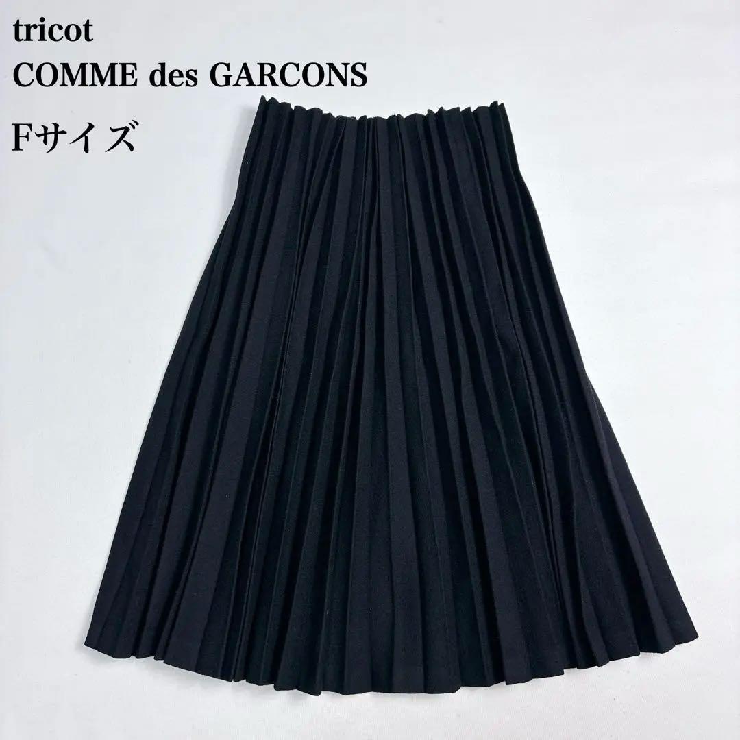 美品✨トリココムデギャルソン archive プリーツスカート ブラック F