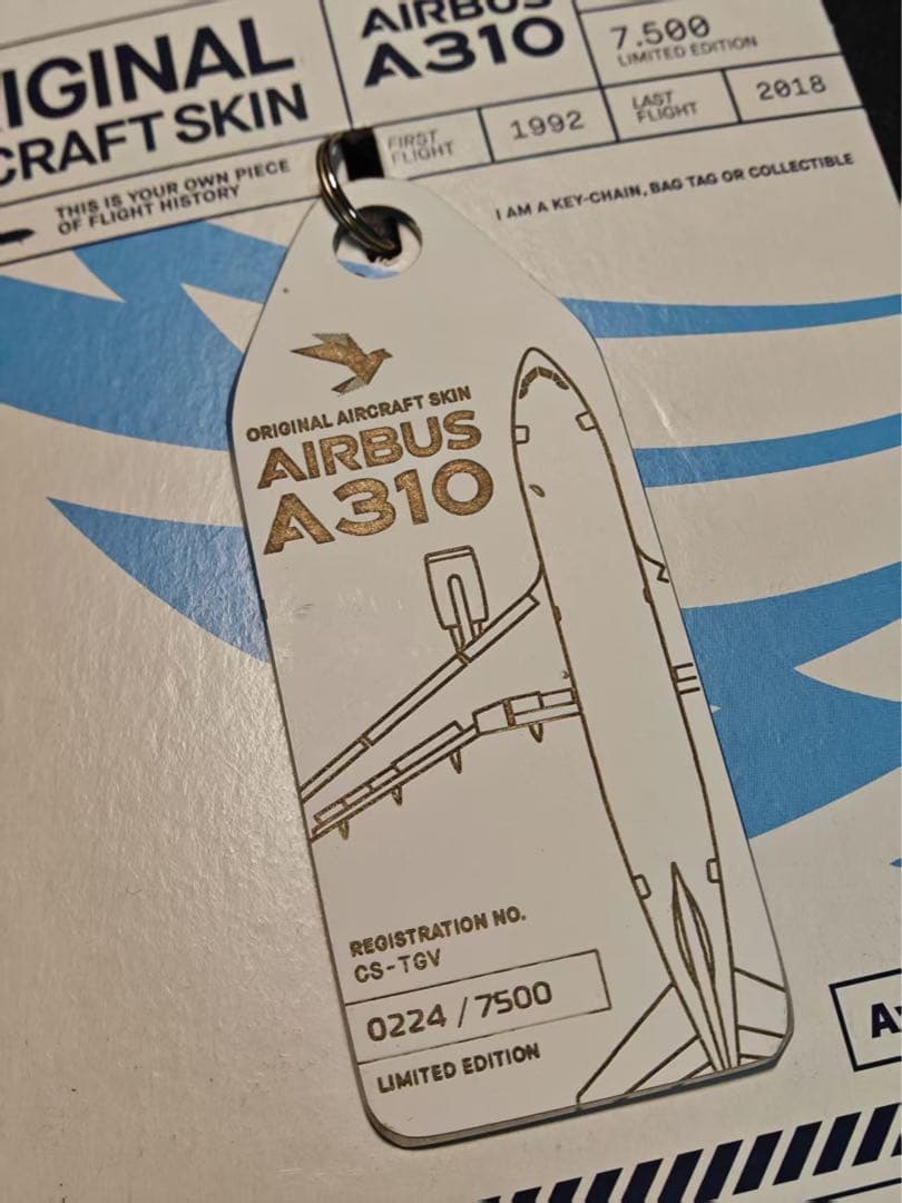 SATA航空 Aviationtag A310-300 CS-TGV