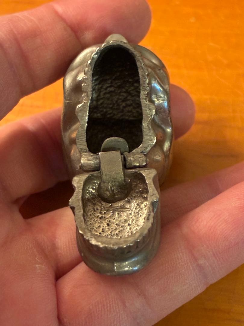 ビンテージ　スカル　髑髏　骸骨　アンティーク　灰皿　マッチ　ミッドセンチュリー