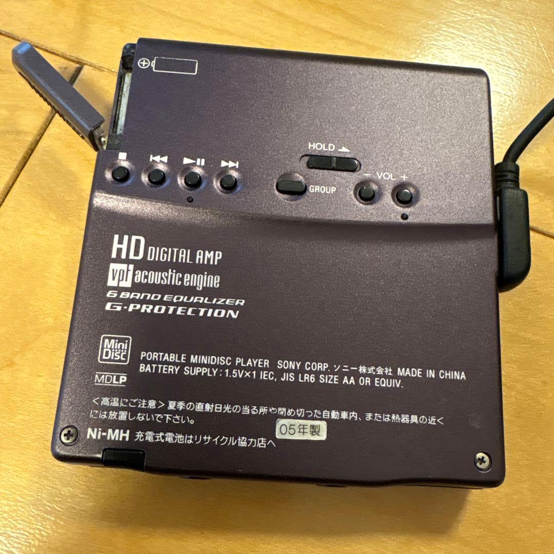 ソニーMDウォークマンMZ-E730 中古動作確認済み