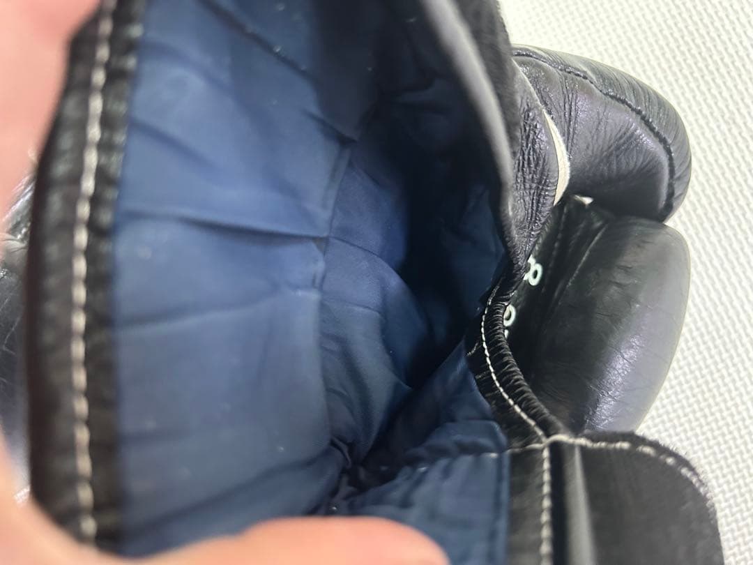 小川Winning ボクシンググローブ ブラック　8oz ウイニング