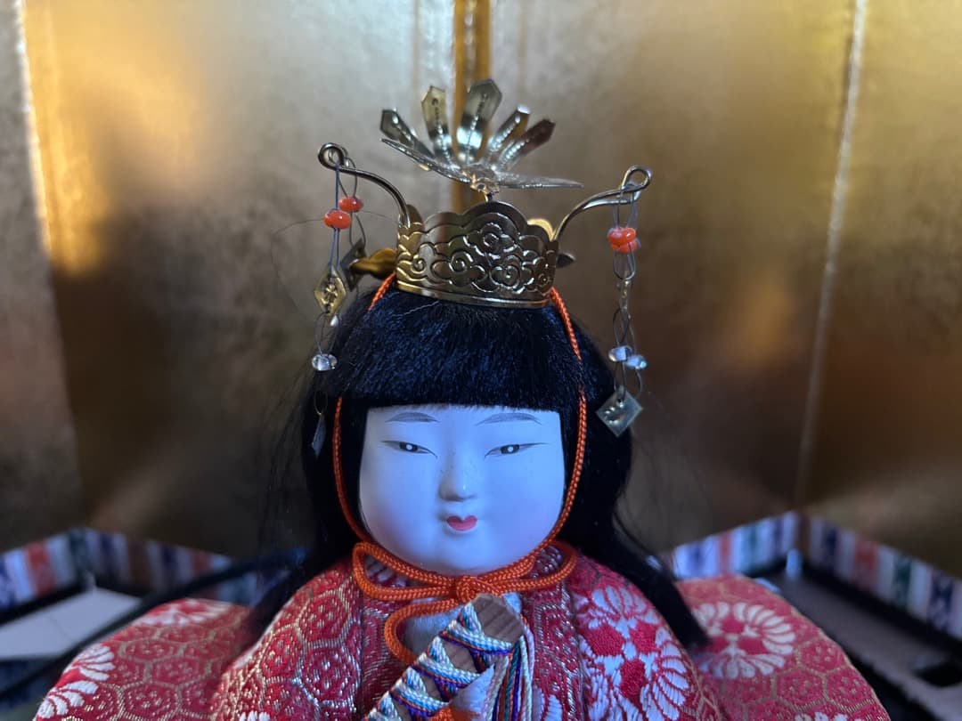 祐月作　木目込み人形　15人揃い