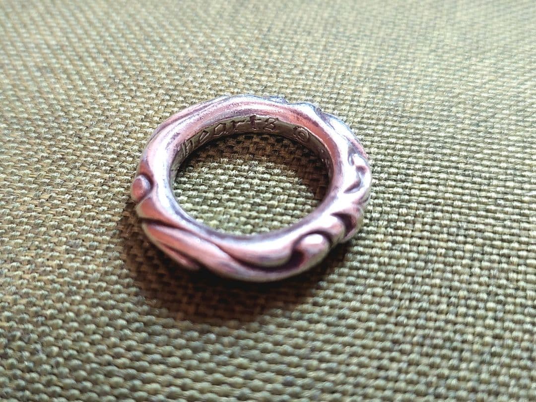 ⬛専用⬛再値下げ☆クロムハーツ☆スクロールバンドリング約10号内径約1.6