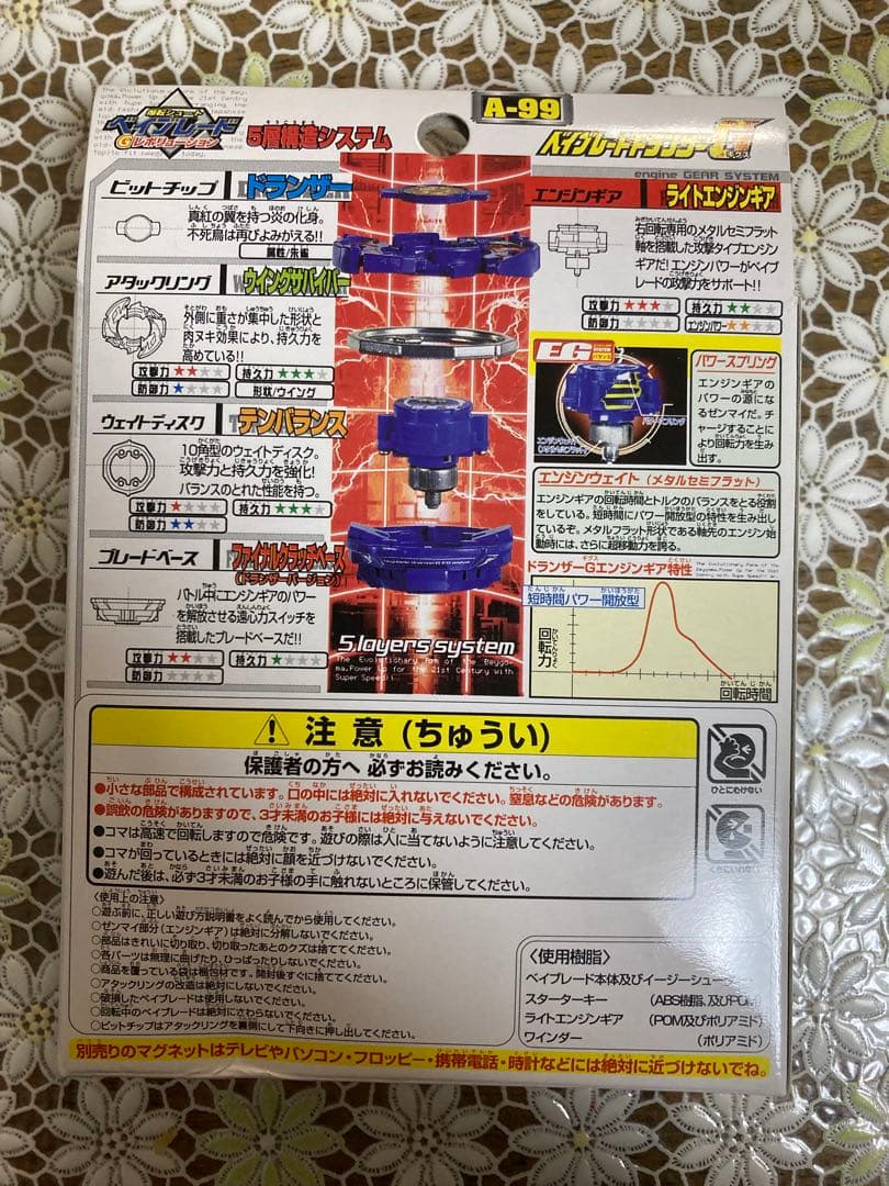 未開封 A-99 ベイブレード ドランザーG 爆転シュートベイブレード