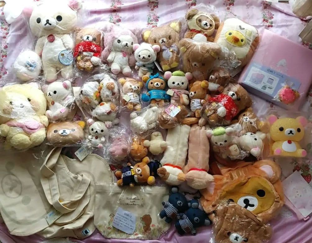 リラックマ ぬいぐるみセット　バック　ライト　キーホルダー　コリラックマ　福袋