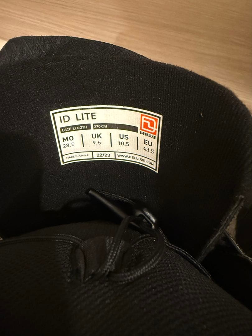 DEELUXE ID LITE スノーボードブーツ 28.5cm ブラック