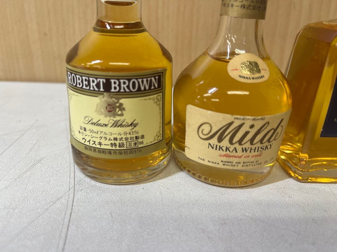 G705 未開栓 古酒 ミニボトル ウイスキー まとめ コレクション
