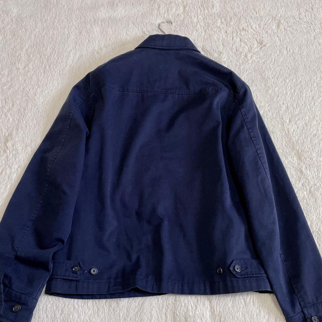 希少 90s ポロラルフローレン チェック ネイビー スイングトップ ブルゾン