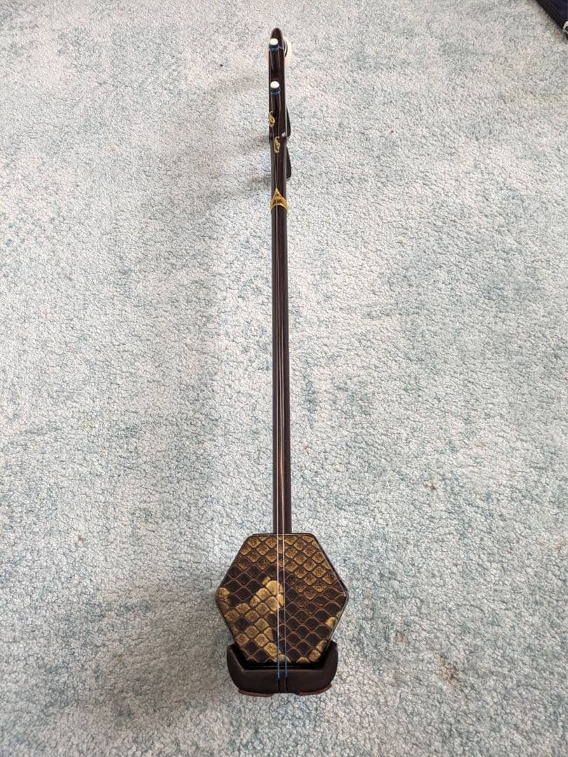 中古二胡　高級明晴老紅木　最上級大鱗10マス　蘇州科韻楽器