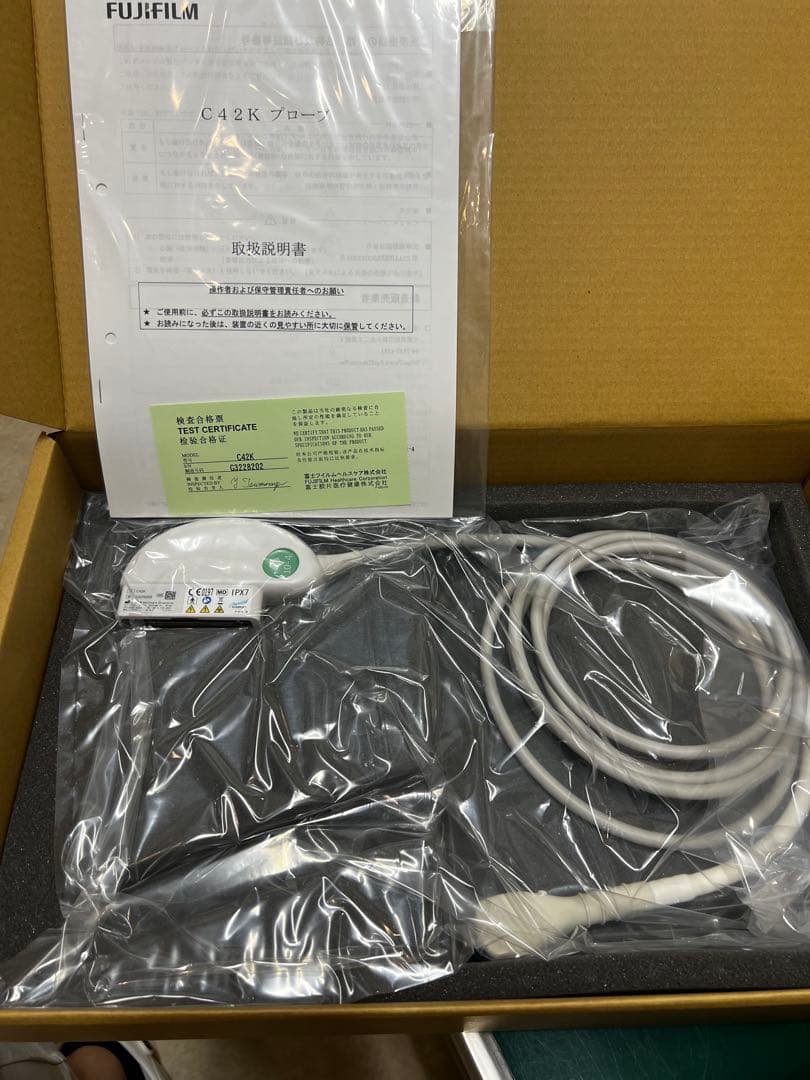 マイクロコンベックス　プローブ　ALOKA FUJIFILM C42