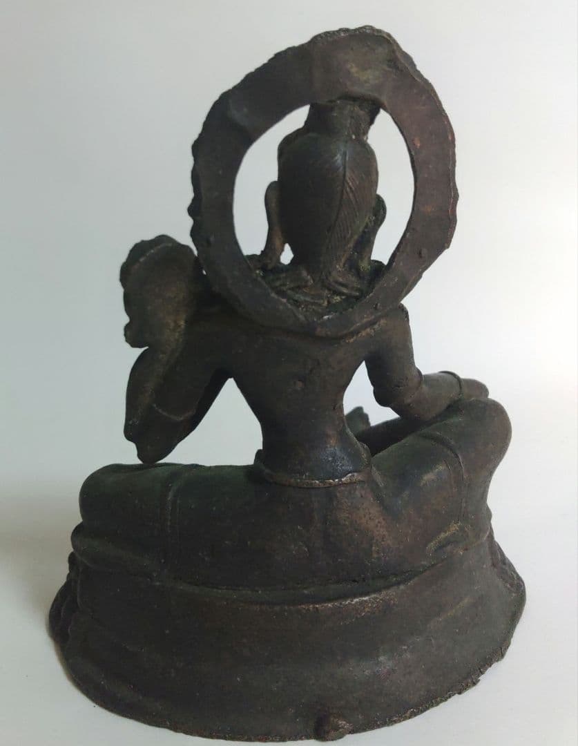 チベット　仏像　古銅　銅製　エ10