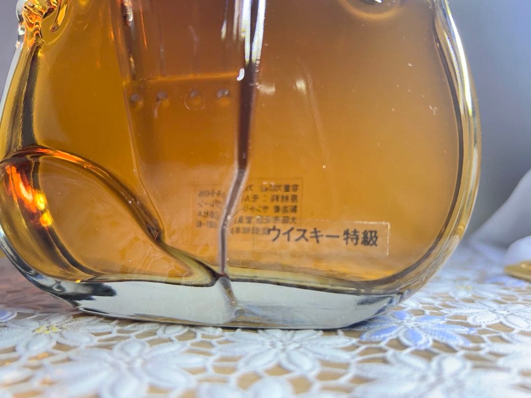 伸*也様 未開封　サントリーウイスキーローヤル バイオリン型ボトル　古酒