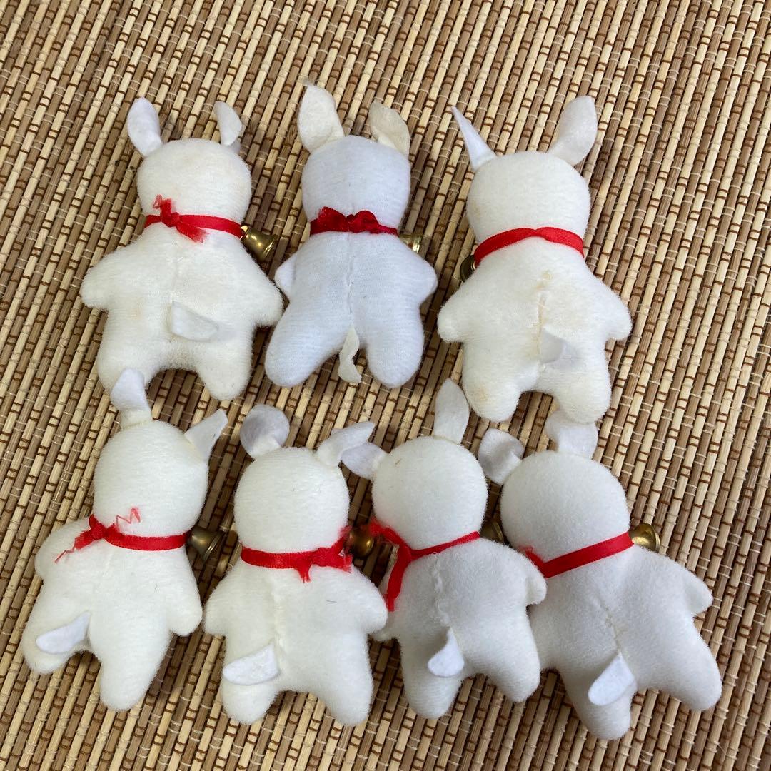 おおかみとしちひきのこやぎ ぬいぐるみ オオカミと七匹のコヤギ　レトロ