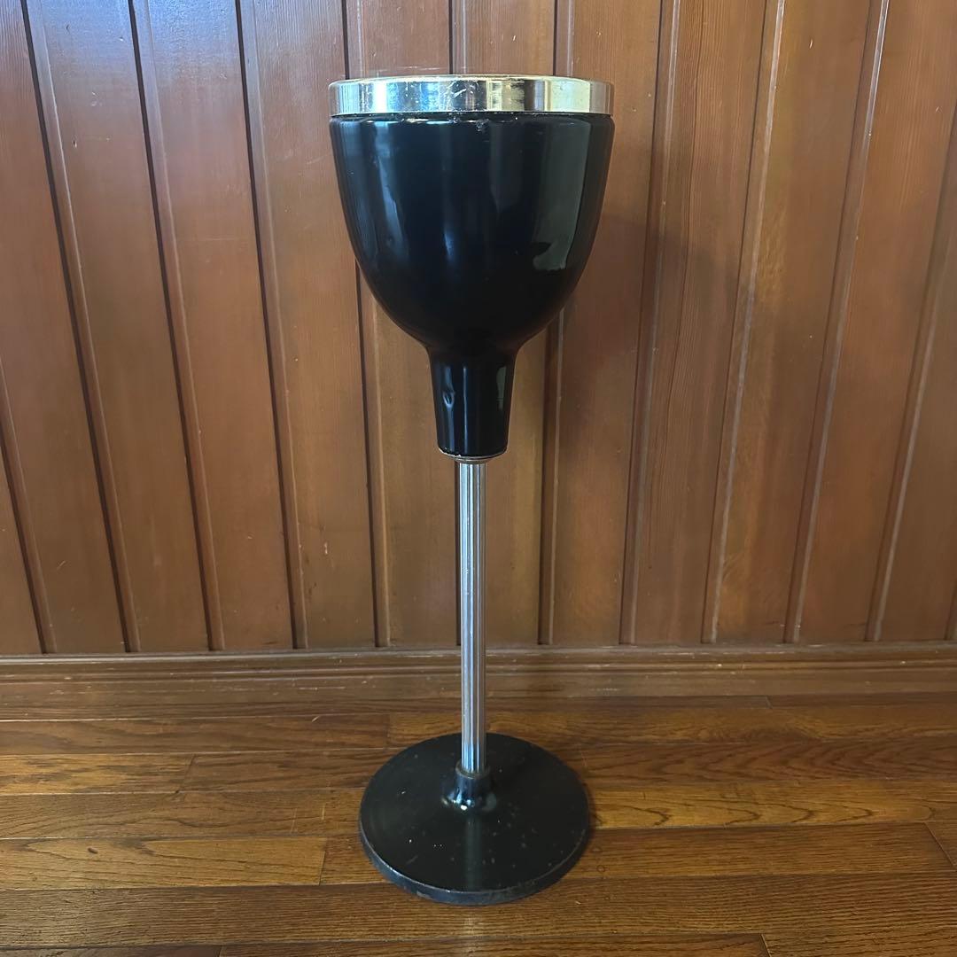 ビンテージ　レトロ　スモーキングスタンド　灰皿　スタンド式　ミッドセンチュリー