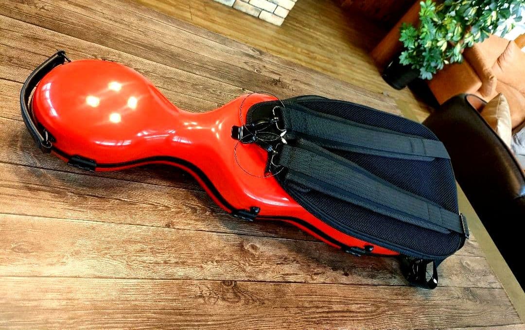 Fiumebianca バイオリンケース　4/4　チェロ型　ハードケース