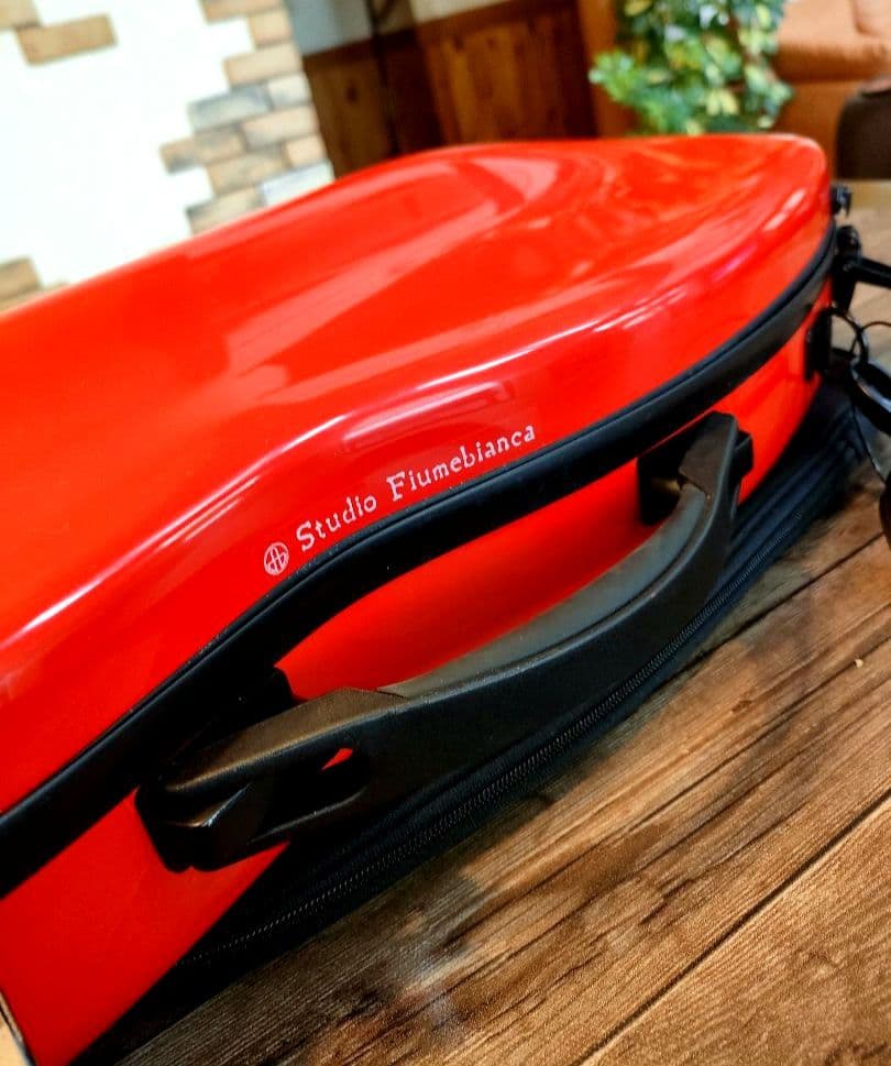 Fiumebianca バイオリンケース　4/4　チェロ型　ハードケース