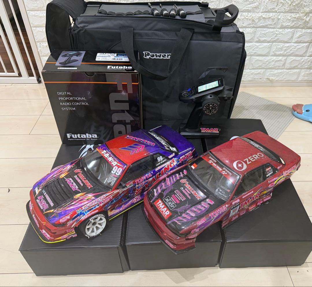 ラジドリフルセット ヨコモSD3.0 Black フタバ4PM ケースおまけ付き