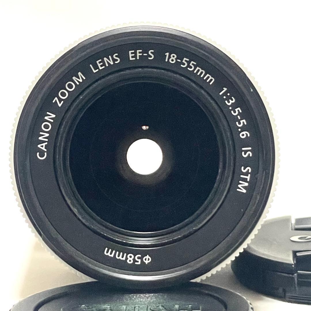 大人気のホワイト❣️ Canon EOS Kiss X7 手ブレ補正レンズ付属