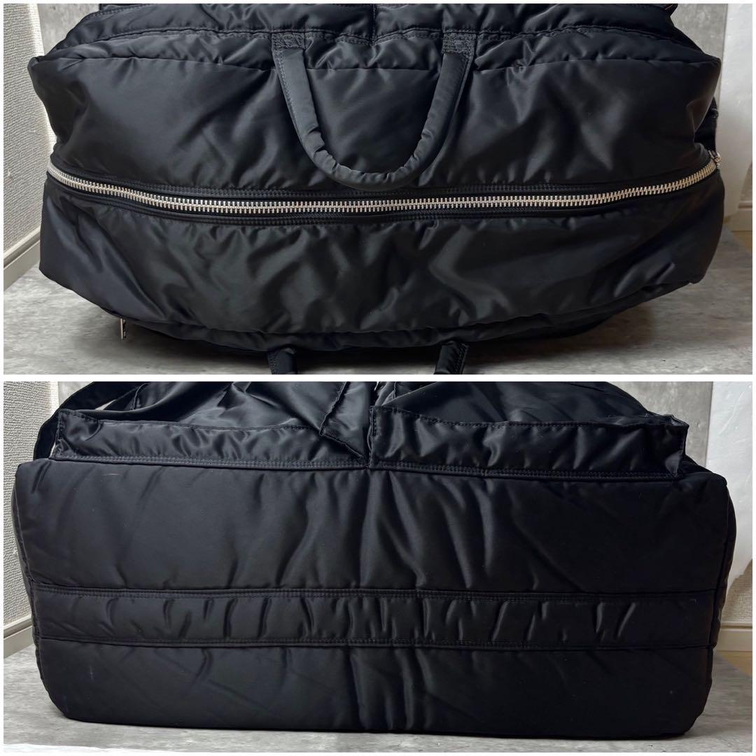 極美品✨PORTER タンカー　ボストン　2way 特大　XL ショルダー 黒