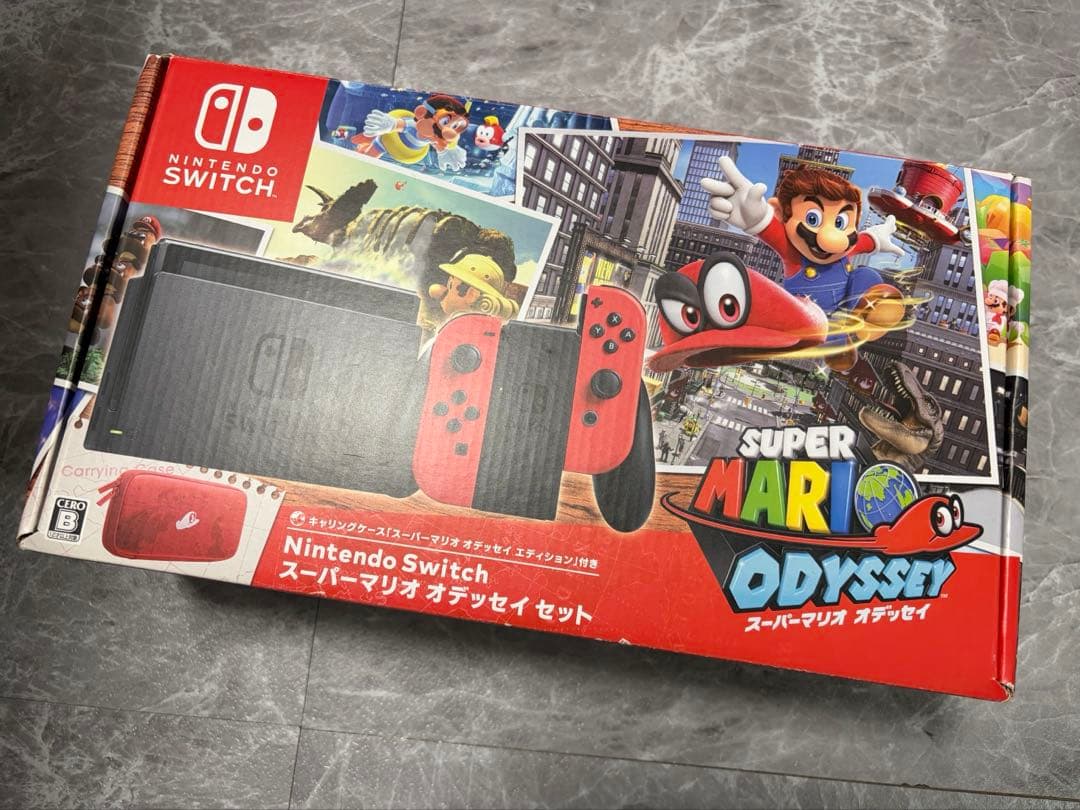 Nintendo Switch本体　Super Mario Odysseyセット