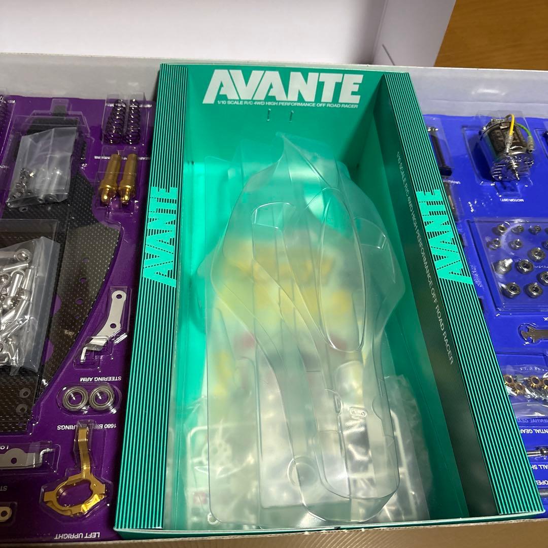 Tamiya Avante 2011 1/10 RCカー　完成ボディ　未使用付き