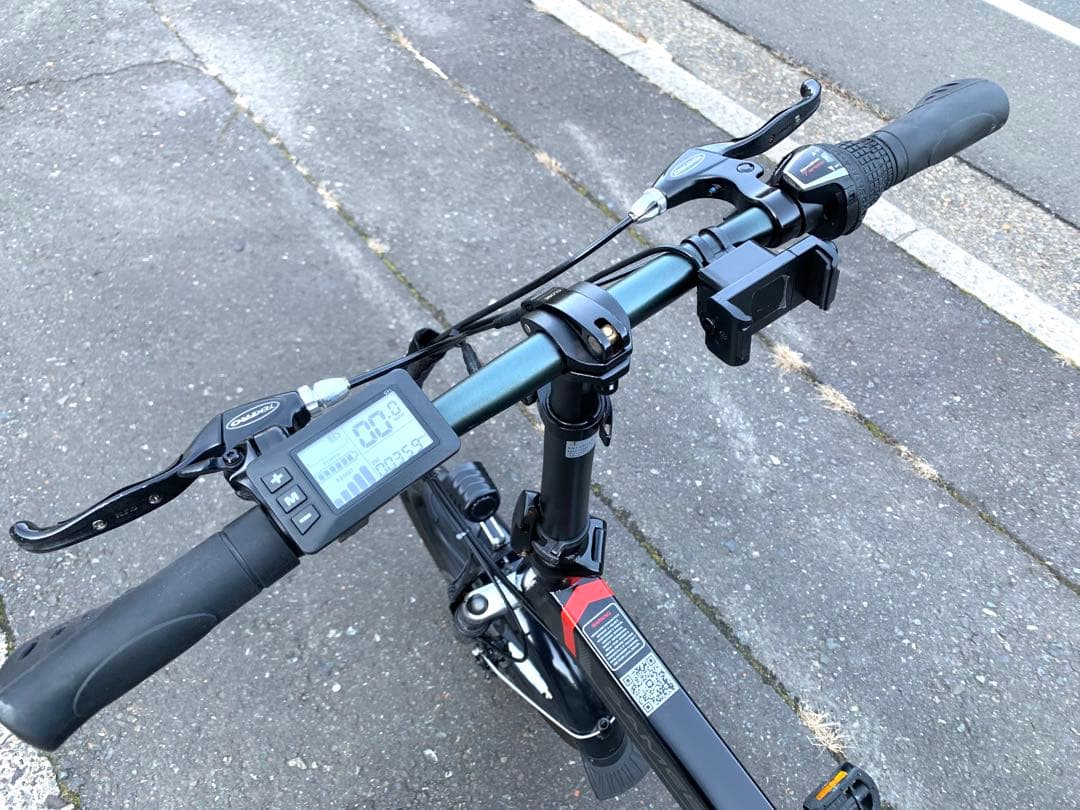 【動作確認済】送料無料 SAMEBIKE ディスク式MTB折りたたみ電動自転車