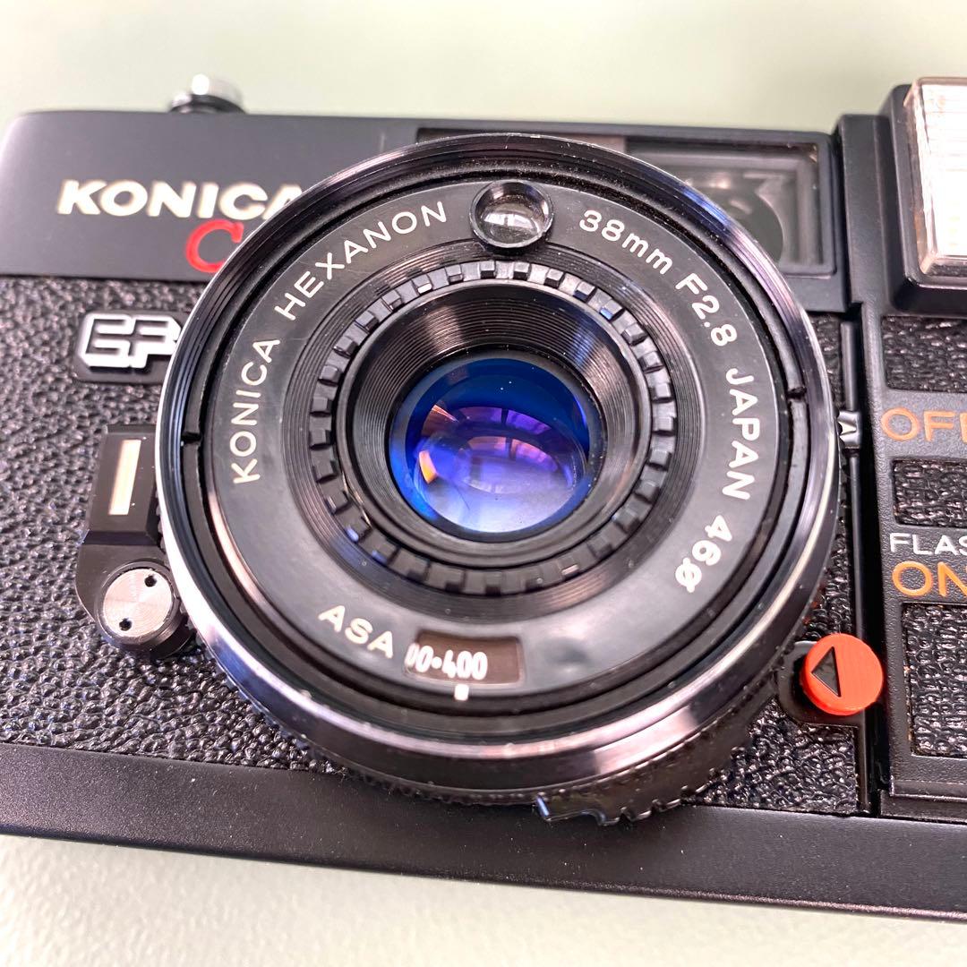 【作動保証1ヶ月】　整備済、完動品/ コニカ Konica C35 EF