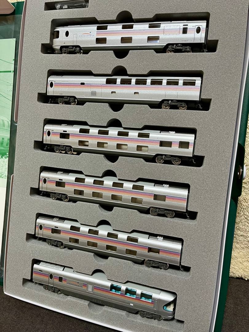 【KATO】E26系「カシオペア」６両基本セットEF81（カシオペア仕様）