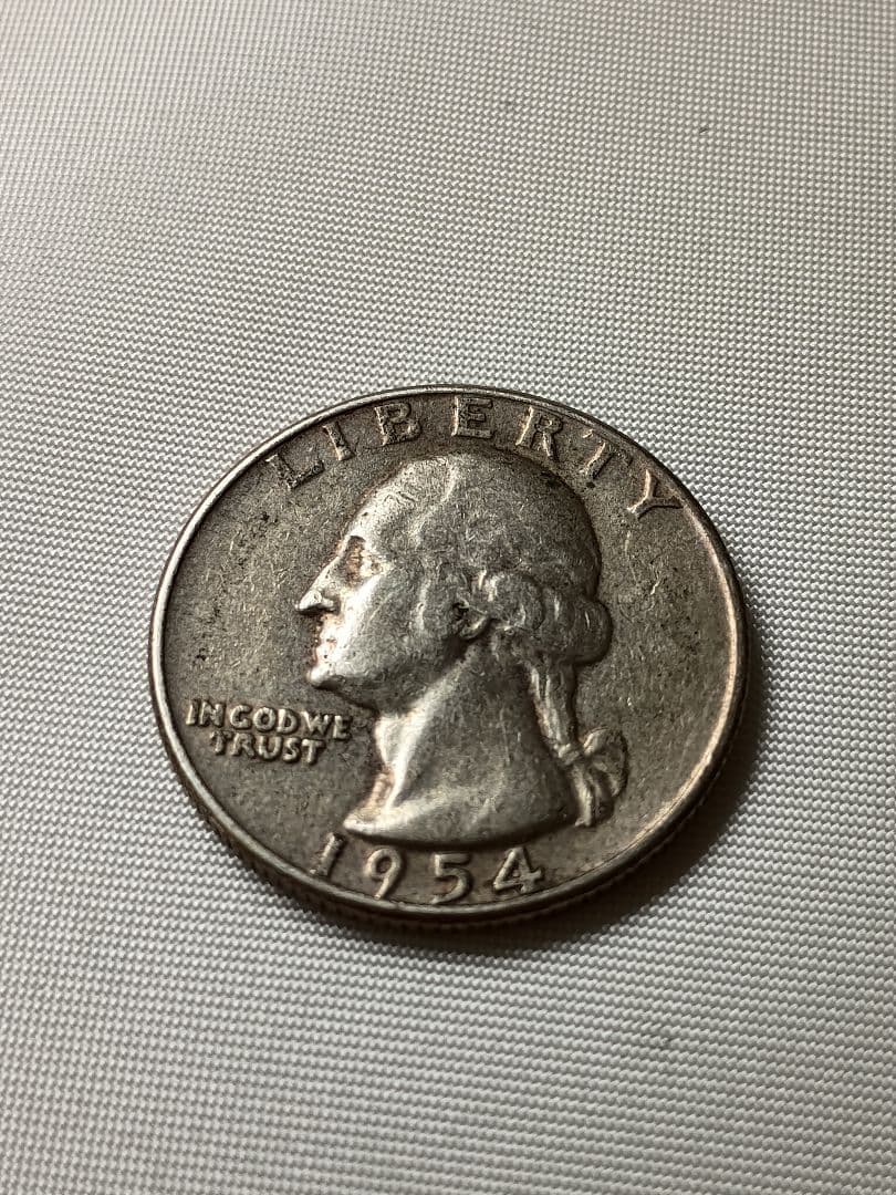 【希少美品】1954年-S ワシントン・クォーターダラー