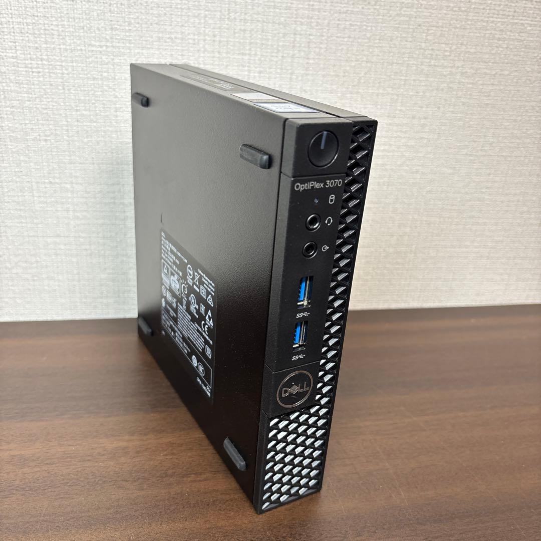 美品！起動時間約10秒！DELL 製高性能ウルトラスリムデスクトップPC
