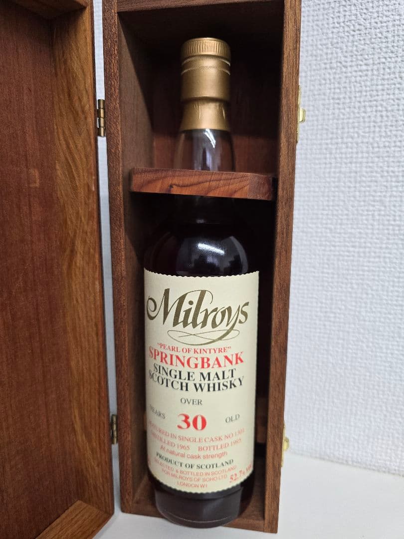 Milroys ミルロイ Springbank 30年 スコッチ ウイスキー
